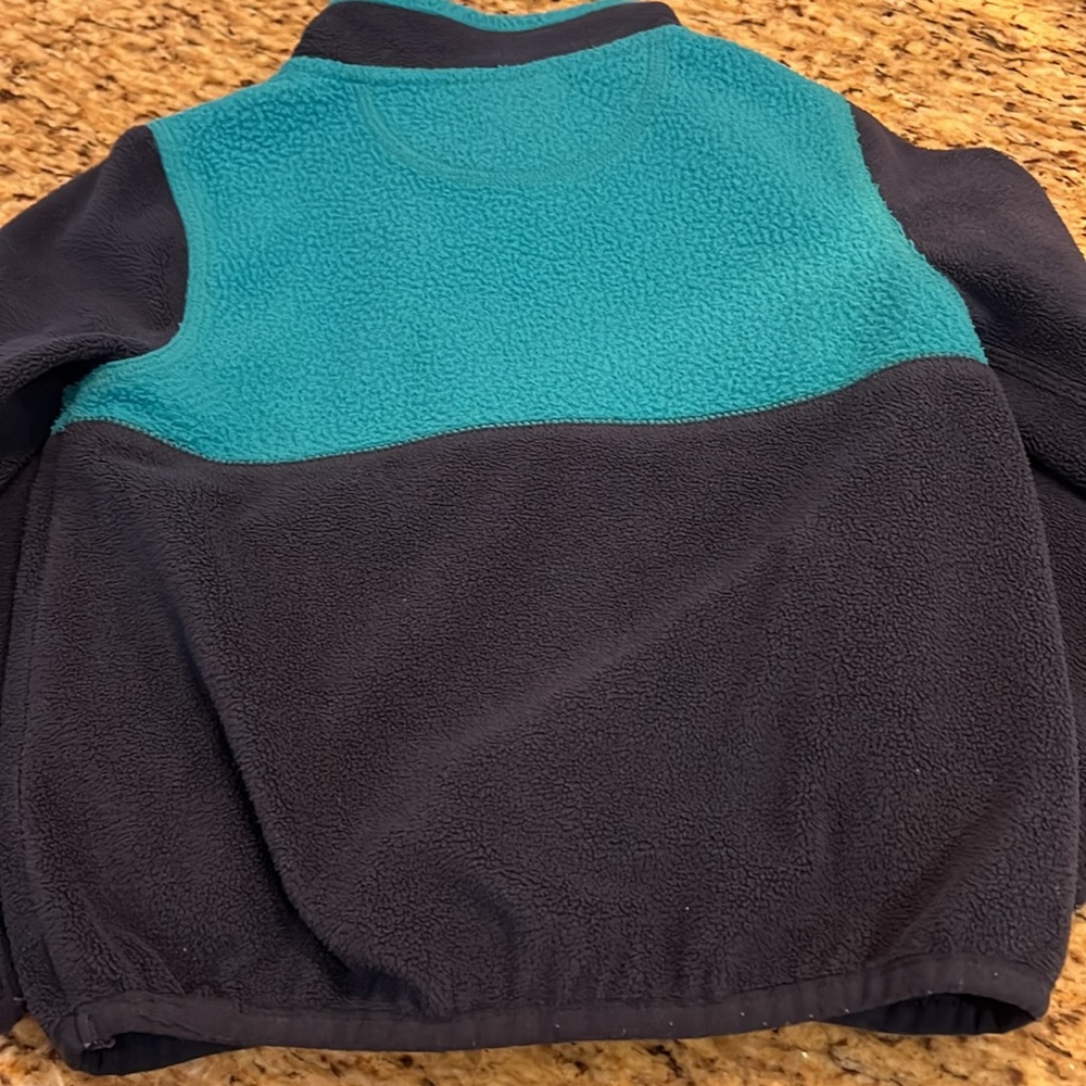L.L. Bean Teal and Black Kids Sweatshirt - Picture 4 of 5